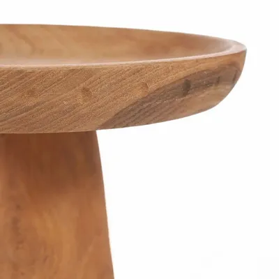 Platter and bowls - The Titik Cake Dish - Natural - BAZAR BIZAR LIVING