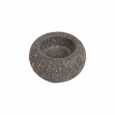 Bowls - The Lava Stone Bowl - Black - XS - BAZAR BIZAR LIVING