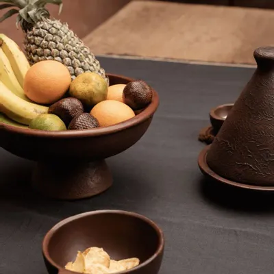 Bols - Le Bol Ethnique Avec Poignée - Terre Cuite - M - BAZAR BIZAR LIVING