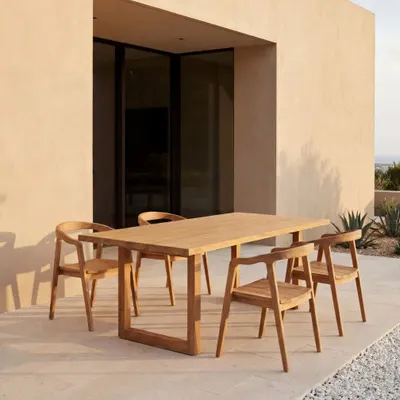 Dining Tables - The Imola Dining Table - Outdoor - BAZAR BIZAR LIVING