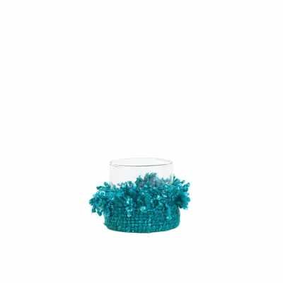 Candlesticks and candle holders - The Oh My Gee Candle Holder - Aqua - S - BAZAR BIZAR LIVING