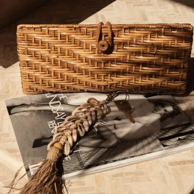 Pochettes - La Clutch-a-lot - Natural Bolso - BAZAR BIZAR LIVING