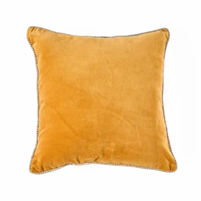 Coussins - La Velvet Crush Housse de Coussin - Moutarde - 50x50 - BAZAR BIZAR LIVING