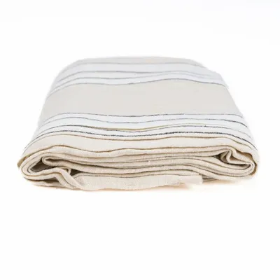 Nappes - La Nappe Provence - Noir Blanc Naturel - 150x300 - BAZAR BIZAR LIVING