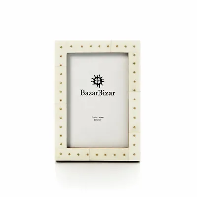 Frames - The Boho Dot Frame - Cream - 10x15 - BAZAR BIZAR LIVING