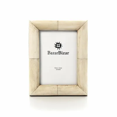 Cadres - Le Wabi Bone Frame - Crème - 13x18 - BAZAR BIZAR LIVING