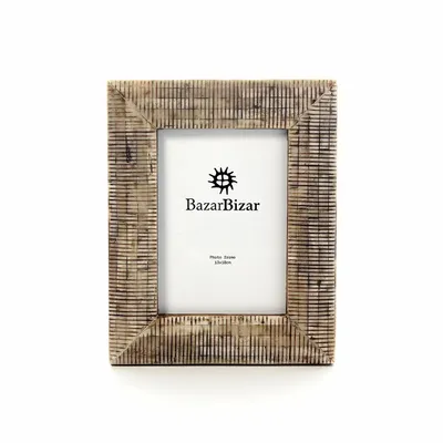 Cadres - Le Desert Weave Frame - Antique - 13x18 - BAZAR BIZAR LIVING