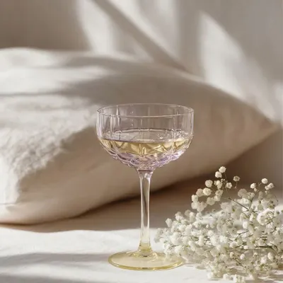 Glass - The Pink Blush Cocktail Coupe - Pink - BAZAR BIZAR LIVING