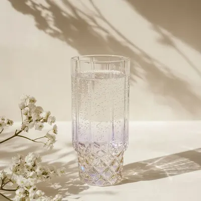 Glass - The Pink Blush Highball - Pink - BAZAR BIZAR LIVING
