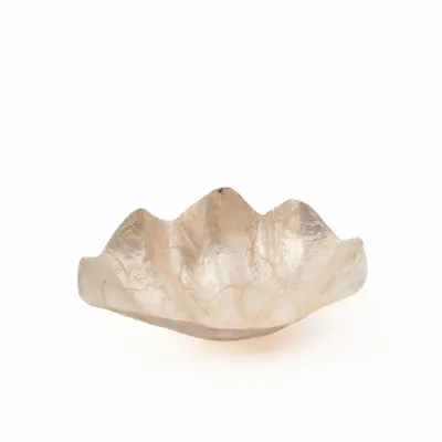Soap dishes - The Mother of Pearl Soap Dish - White - S - BAZAR BIZAR LIVING