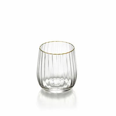 Verres - Le Golden Rim Tumbler – Or Naturel - BAZAR BIZAR LIVING