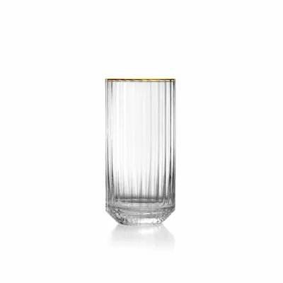 Glass - The Golden Sip Highball - Natural Gold - BAZAR BIZAR LIVING