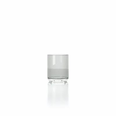 Glass - The Grip Pitcher's Tumbler - Smoky Grey - BAZAR BIZAR LIVING