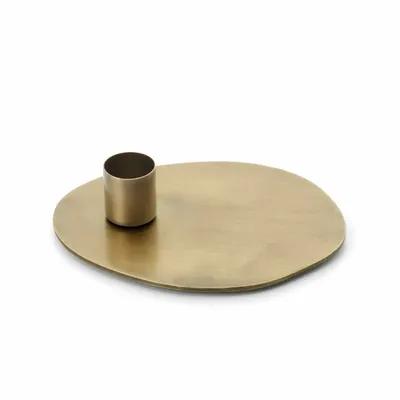 Bougeoirs et photophores  - Le Bougeoir Glowpad - Or - S - BAZAR BIZAR LIVING