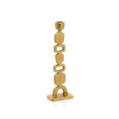 Bougeoirs et photophores  - Le Bougeoir Totemo - Or - M - BAZAR BIZAR LIVING