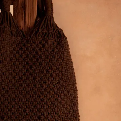 Bags and totes - The Bag-a-Boom Bag - Brown - BAZAR BIZAR LIVING