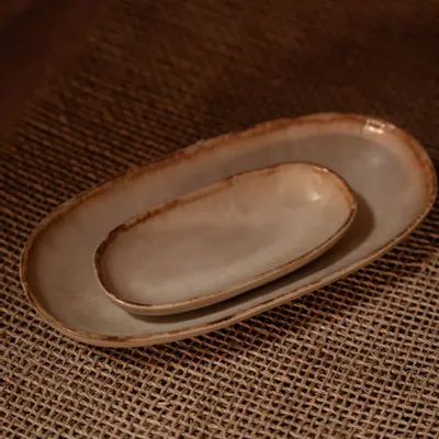Everyday plates - The Cascais Oval Plate - S - BAZAR BIZAR LIVING