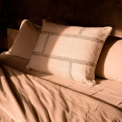 Coussins - La Housse de Coussin Stonepath - Naturel - BAZAR BIZAR LIVING