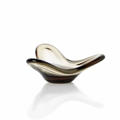Bougeoirs et photophores  - Le Bougeoir Liquid Form - Fumé - BAZAR BIZAR LIVING