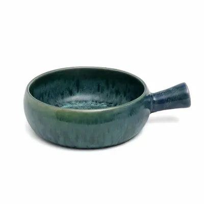 Platter and bowls - The Aqua Casserole with Handle - BAZAR BIZAR LIVING