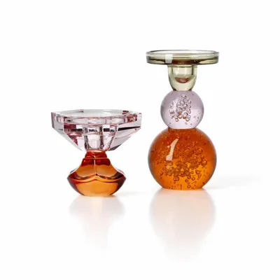 Candlesticks and candle holders - The Bubble Jewel Candle Holder - BAZAR BIZAR LIVING