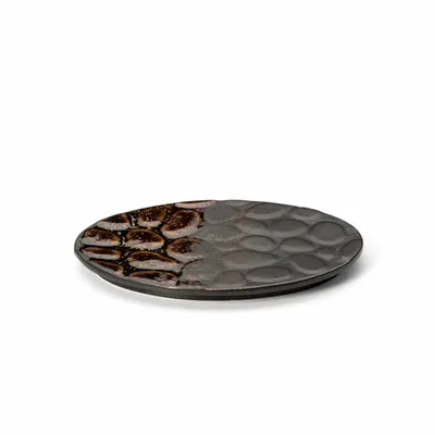 Everyday plates - The Merapi Oval Plate - Brown - BAZAR BIZAR LIVING