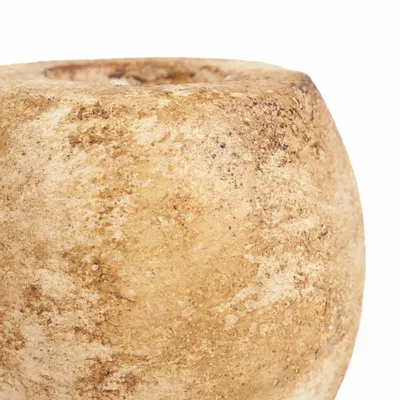 Candlesticks and candle holders - The Cavestone Candle Holder - Cream - BAZAR BIZAR LIVING
