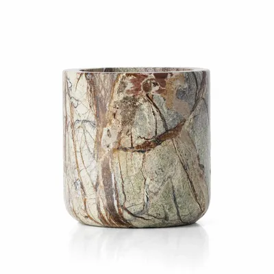 Pots de fleurs - Le Pot De Plante En Marbre Bidasar - Vert - BAZAR BIZAR LIVING