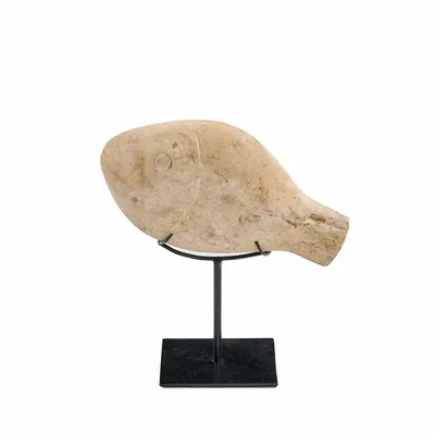 Sculptures, statuettes et miniatures - Le Fish Pierre Sur Support - S - BAZAR BIZAR LIVING