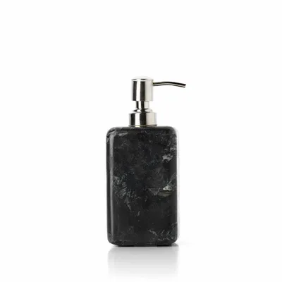 Soap dishes - The Marble Soap Dispenser - Marine Black - BAZAR BIZAR LIVING