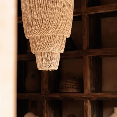 Abat-jours - Le Lustre Lagoon Shell - Naturel - M - BAZAR BIZAR LIVING