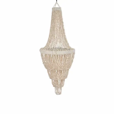 Blinds - The Ocean Tower Shell Chandelier - Natural - L - BAZAR BIZAR LIVING