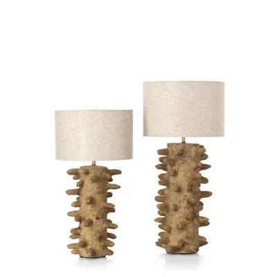 Lampes à poser - La Lampe de Table Spiketacular - Boue - L - BAZAR BIZAR LIVING