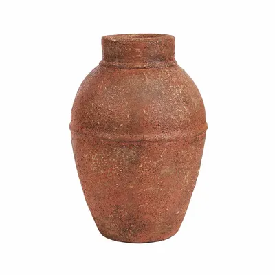 Vases - L’Amphore Rustica Vase - Terre Cuite - L - BAZAR BIZAR LIVING