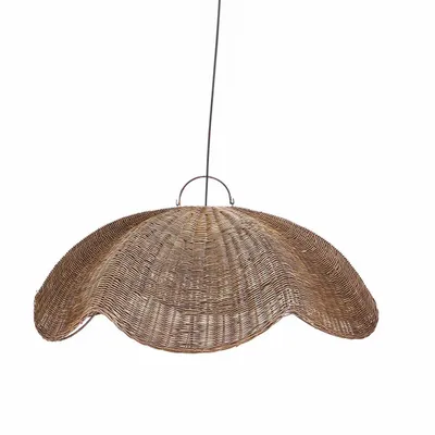 Abat-jours - La Wave Suspension - Noyer Foncé - L - BAZAR BIZAR LIVING