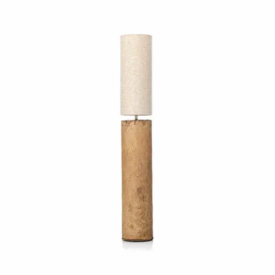 Floor lamps - The Totem Floor Lamp - Mud - L - BAZAR BIZAR LIVING