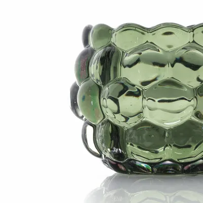 Bougeoirs et photophores  - Le Bougeoir Bubble Glow - Vert - BAZAR BIZAR LIVING