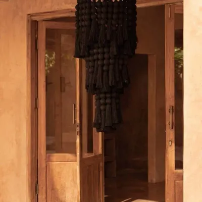 Blinds - The Nomad Cotton Chandelier - Black - XL - BAZAR BIZAR LIVING