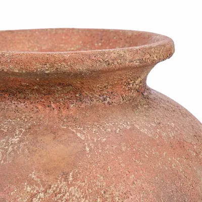 Vases - The Clay Silence Vase - Terracotta - XL - BAZAR BIZAR LIVING