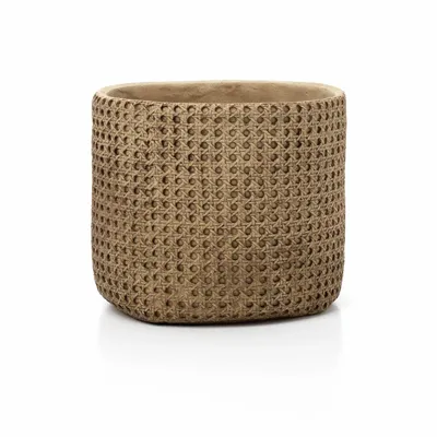 Pots de fleurs - Le Cache-Pot RattanRock - Naturel - XL - BAZAR BIZAR LIVING