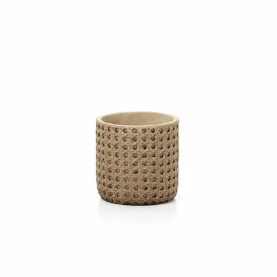 Flower pots - The RattanRock Planter - Natural - S - BAZAR BIZAR LIVING