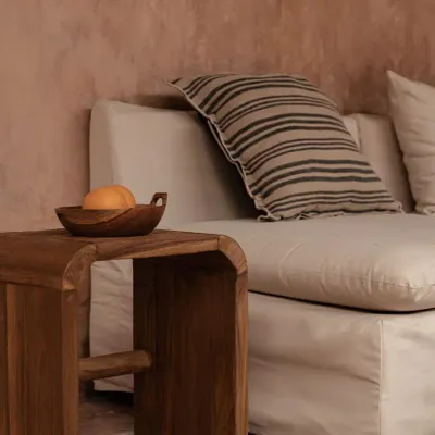 Other tables - The Arc Side Table - Natural - BAZAR BIZAR LIVING