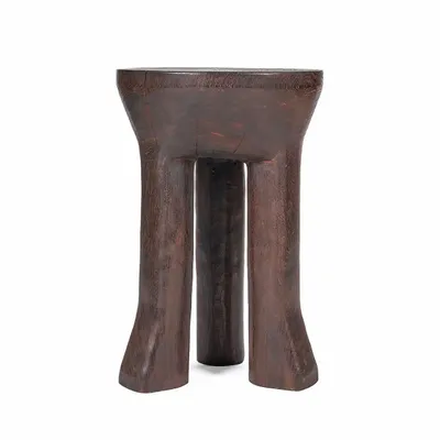 Other tables - The Java Tripod Side Table - Dark Walnut - BAZAR BIZAR LIVING