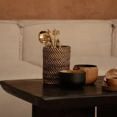 Tables basses - La Table Basse Obsidian - Noire - BAZAR BIZAR LIVING