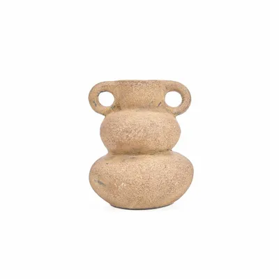 Vases - Le Vase Earthen Balance - Sable - S - BAZAR BIZAR LIVING