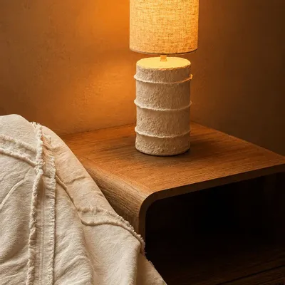 Table lamps - The Contour Table Lamp - White - S - BAZAR BIZAR LIVING