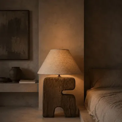 Table lamps - The L’Objet Table Lamp - Brown - L - BAZAR BIZAR LIVING