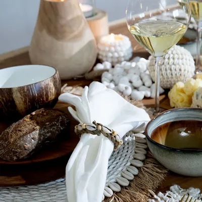 Couverts & ustensiles de cuisine - Le Rond De Serviette Shell - BAZAR BIZAR LIVING