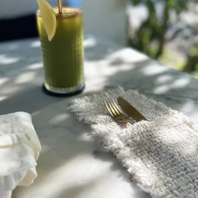 Table linen - The Oh My Gee Cutlery Holder - Cream - BAZAR BIZAR LIVING