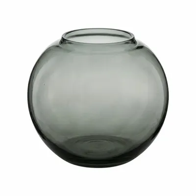 Vases - The Jacqueline Vase - Smokey Grey - BAZAR BIZAR LIVING